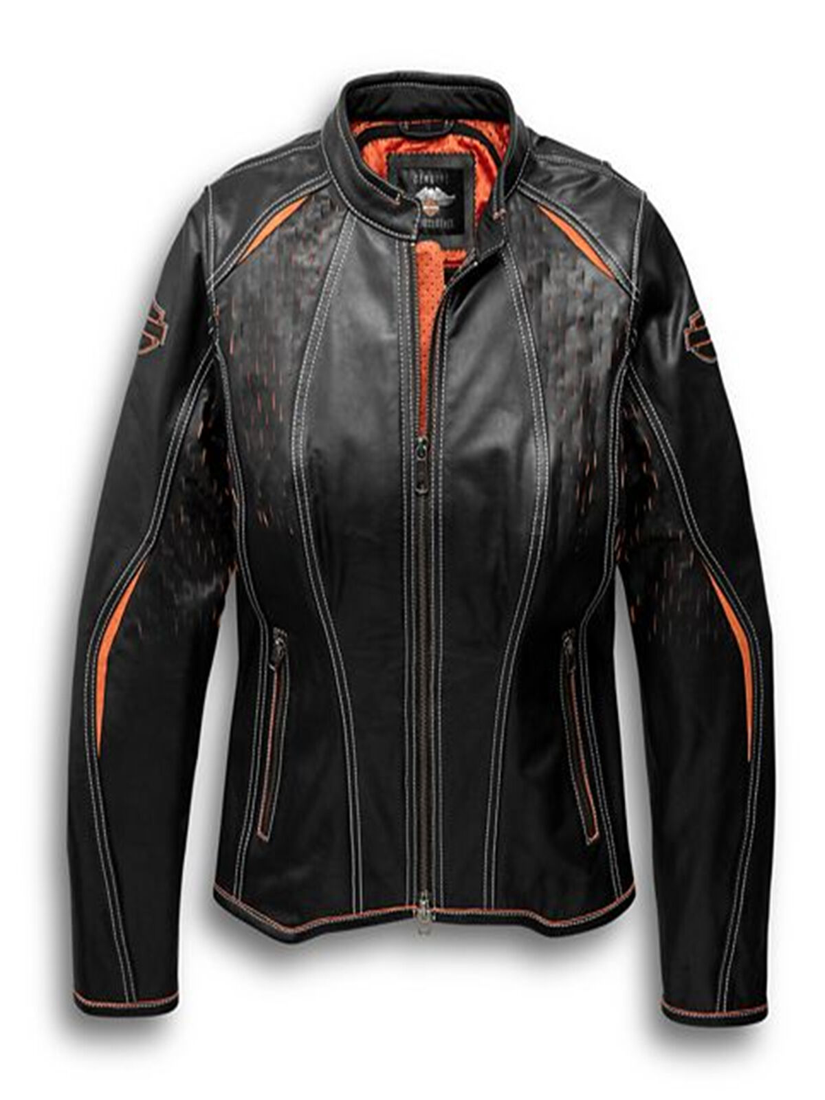 Harley Davidson Perforated With Coolcore Technology Leather Jacket