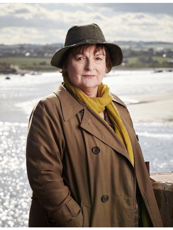 Vera Brenda Blethyn Brown Trench Coat