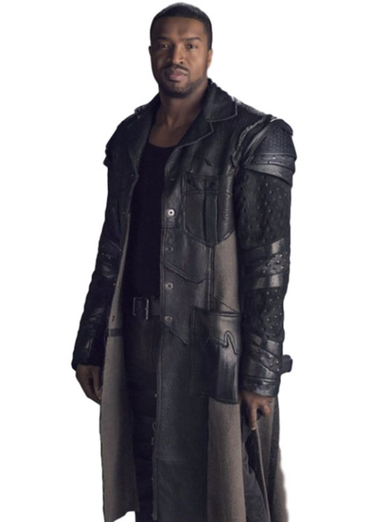 Dark Matter Tv Series Roger Cross Leather Coat