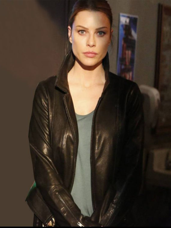 Lauren German Black Leather Jacket