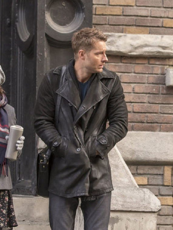 This Is Us TV series Justin Hartley Black Coat