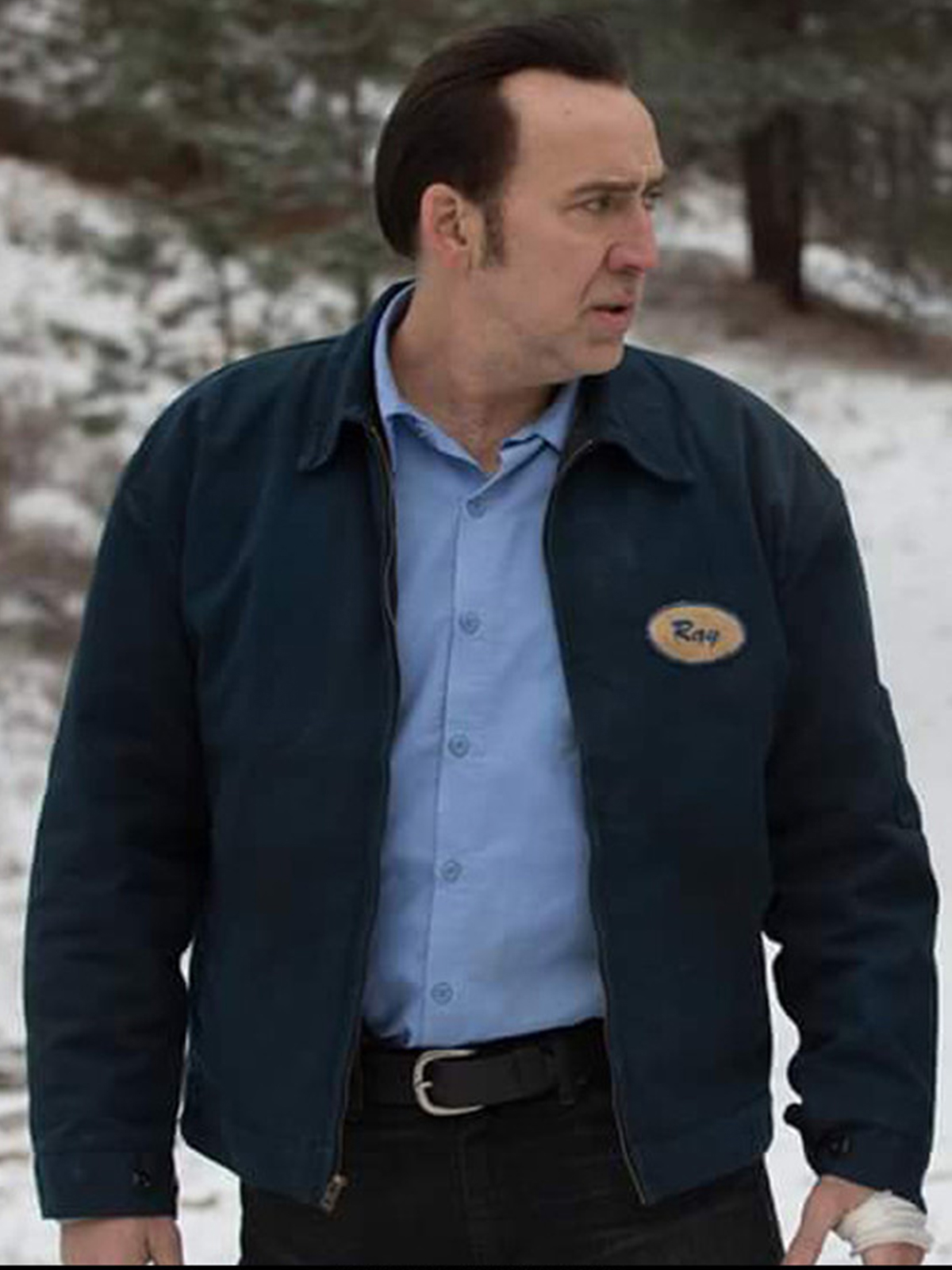 The Humanity Bureau Nicolas Cage Leather Jacket