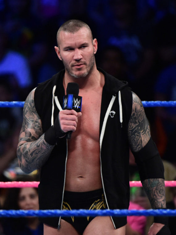 WWE Randy Orton Black Hoodie Vest