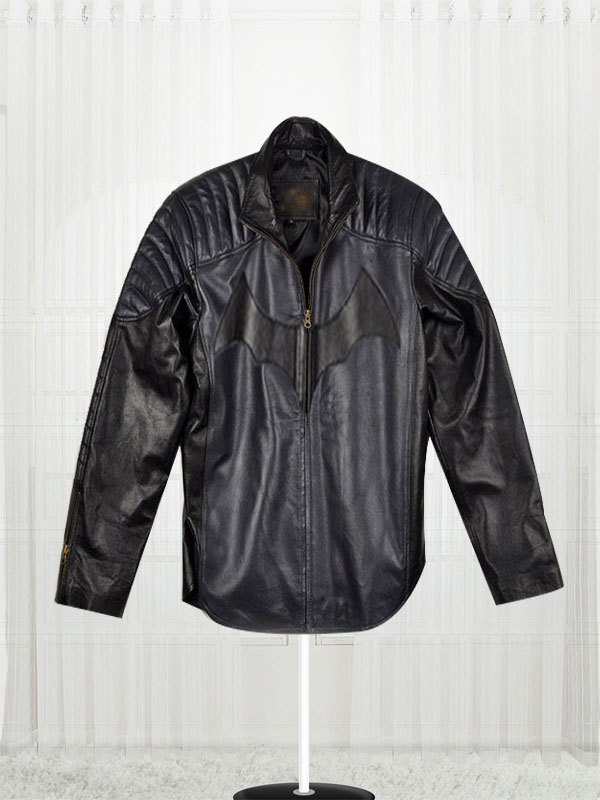 Batman Knight Black Leather Jacket