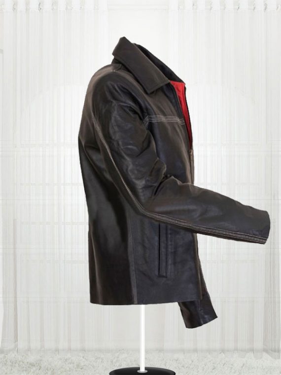 Bond 007 Black Leather Jackets