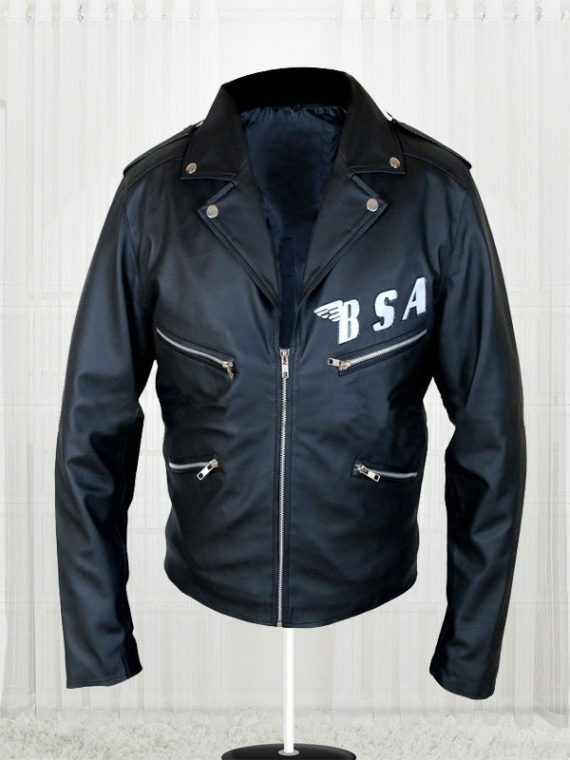 Bsa George Micheal Faith Stylish Leather Jacket