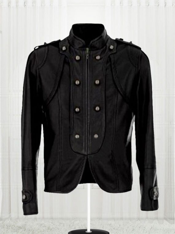 Carley Ladies Black Biker Jacket