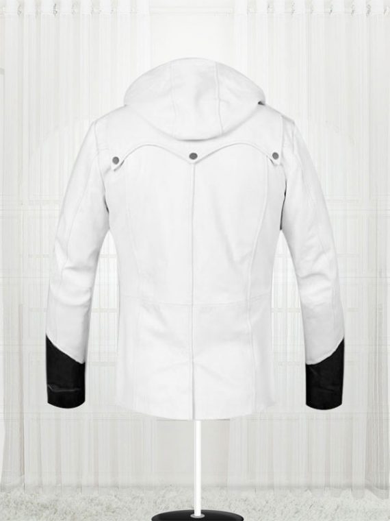 Devil May Cry White Leather jacket