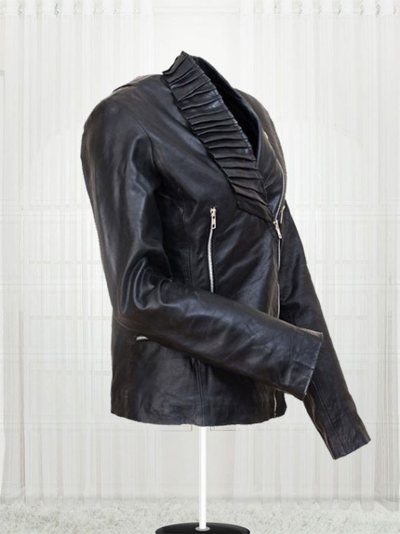 Fashion Cinwa Ladies Leather Jacket