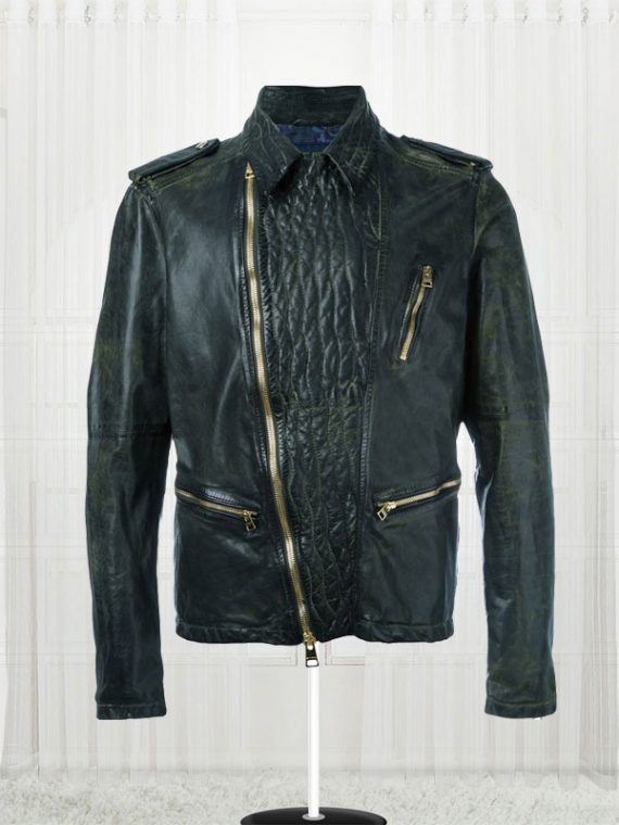 Green Goatskin off Best Quality jacket