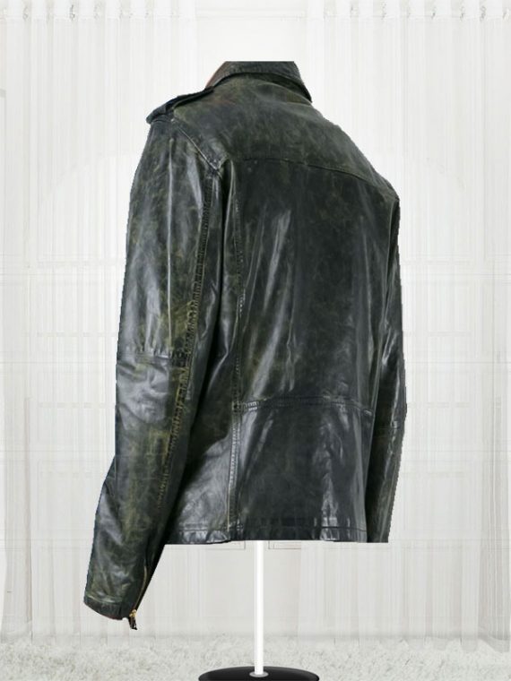 Green Goatskin off Best Quality jacket