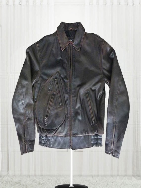 Harley Davidson Motorcycle Distressed Leather Jacket