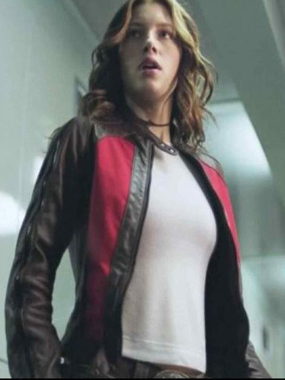 Jessica Biel Blade Trinity Leather Jacket