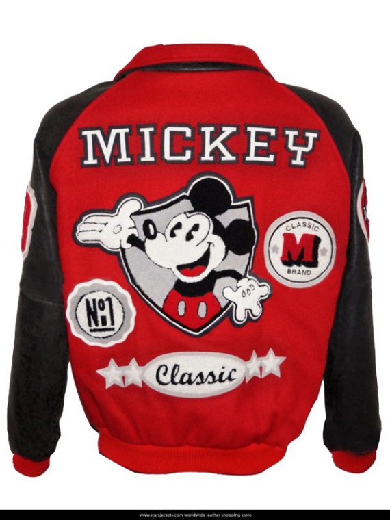 Michael-Jackson-Mickey-Mouse-Club-Red-Leather-Jacket