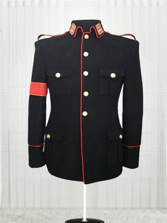 Michael Jackson Militry Black Jacket