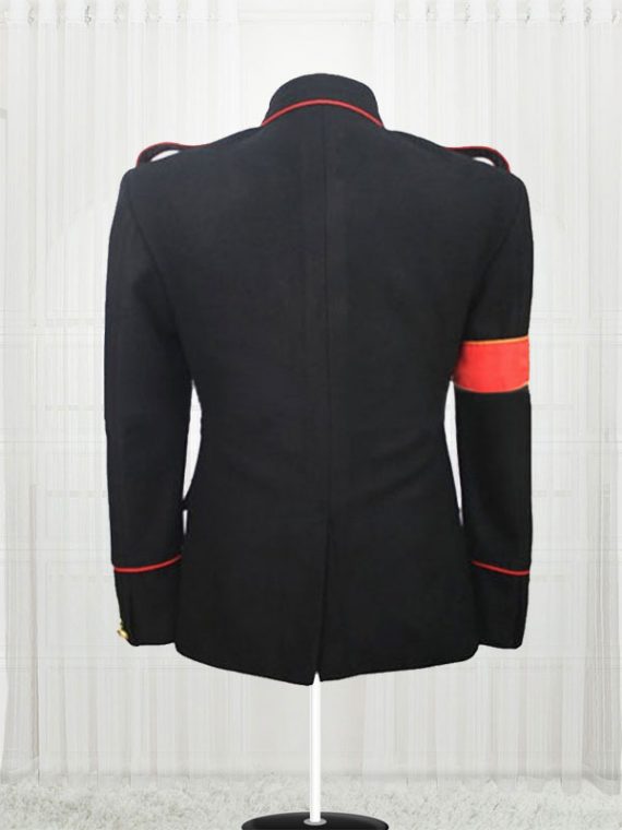 Michael Jackson Militry Black Jacket - Image 2