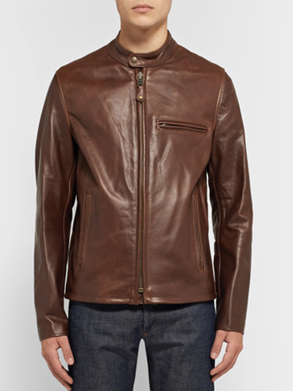 Perfecto 530 Cafe Racer Leather Jacket