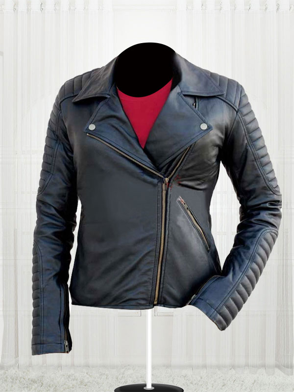 Sterio Fashionable Black Leather Jacket