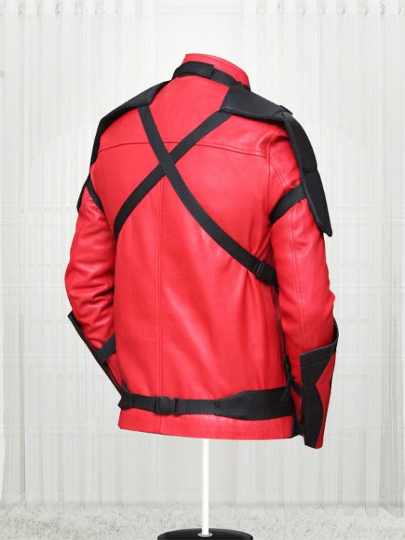 Suicide Squad Will Smith Red And Black Celebrity Jackets