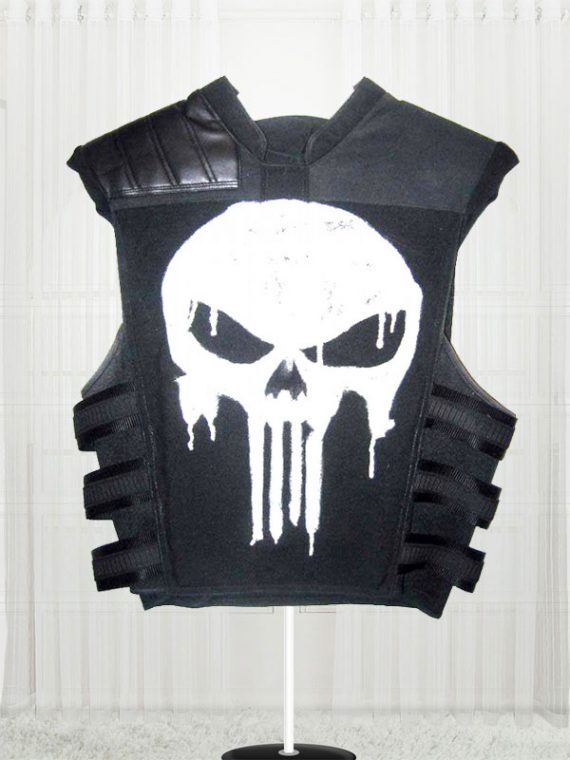 Thomas Jane Punisher Tactical Black Vest