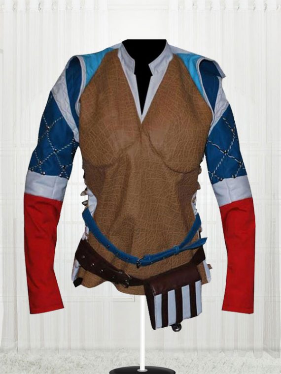 Triss Merigold Witcher 3 Wild Hunt Sorceress Stylish Women's Jacket