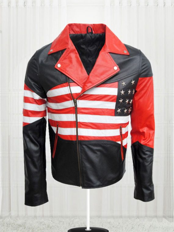 Amazing American Flag Cow Jacket