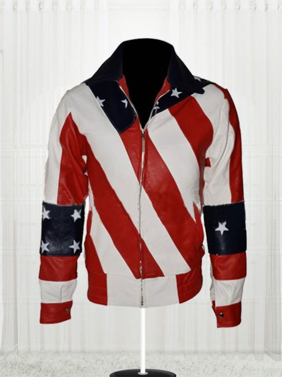 Womens American Flag Jackets