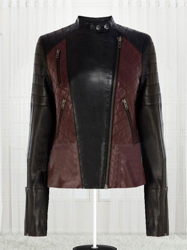 Women's Brando High Quality Biker Leather Jacket