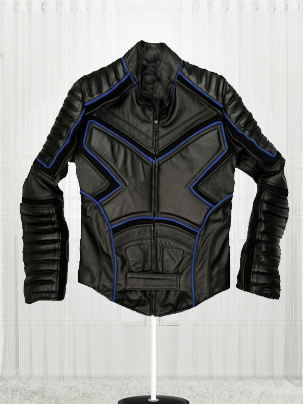 X Men Black Biker Leather Jacket