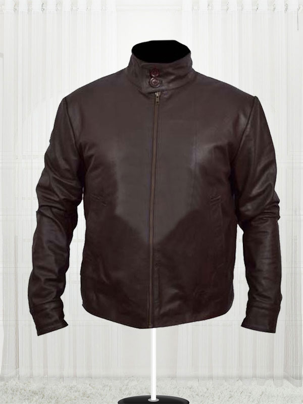 X men First Class Megento Brown Leather Jacket