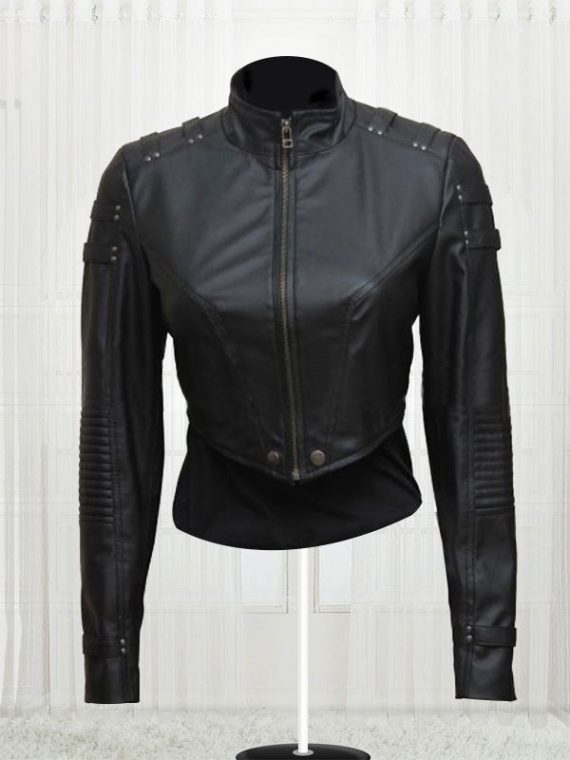 Amazing Black Canary Arrow Katie Cassidy Jacket