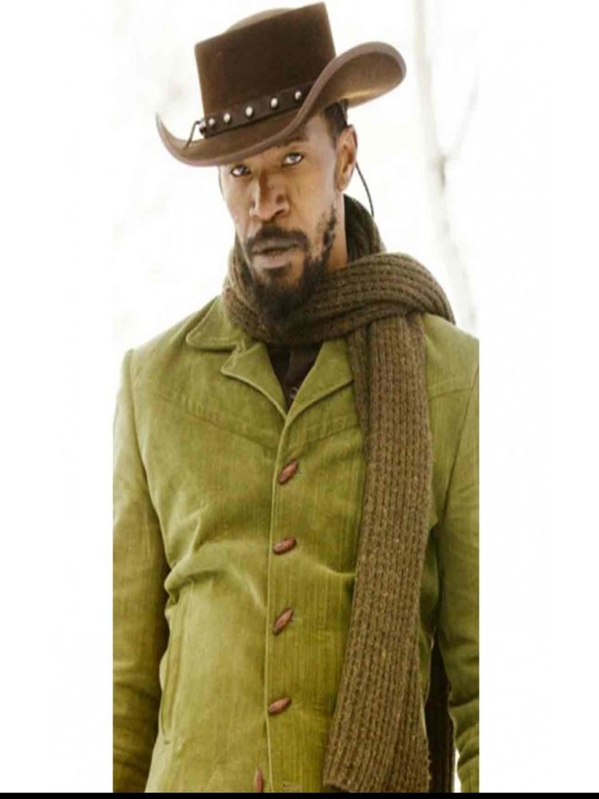 Django Unchained Jamie Foxx Green Jacket