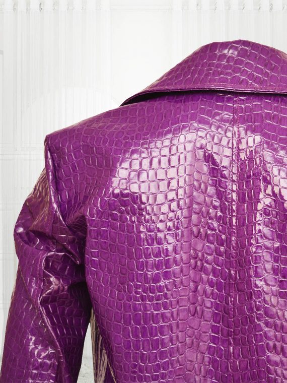 Jared Leto Suicide Squad Joker Crocodile Men Coat