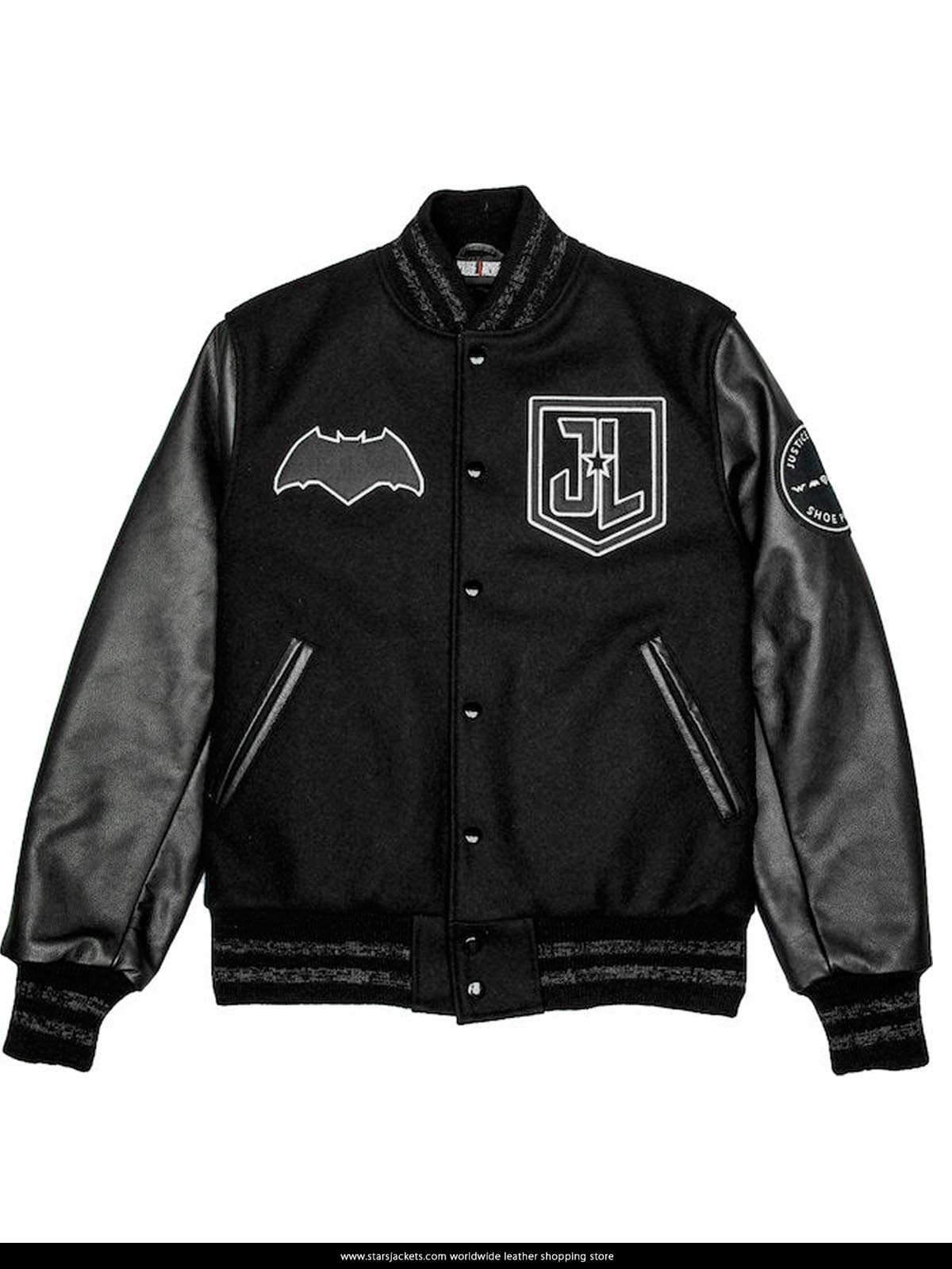 Justice league Batman Varsity Style letterman Jacket