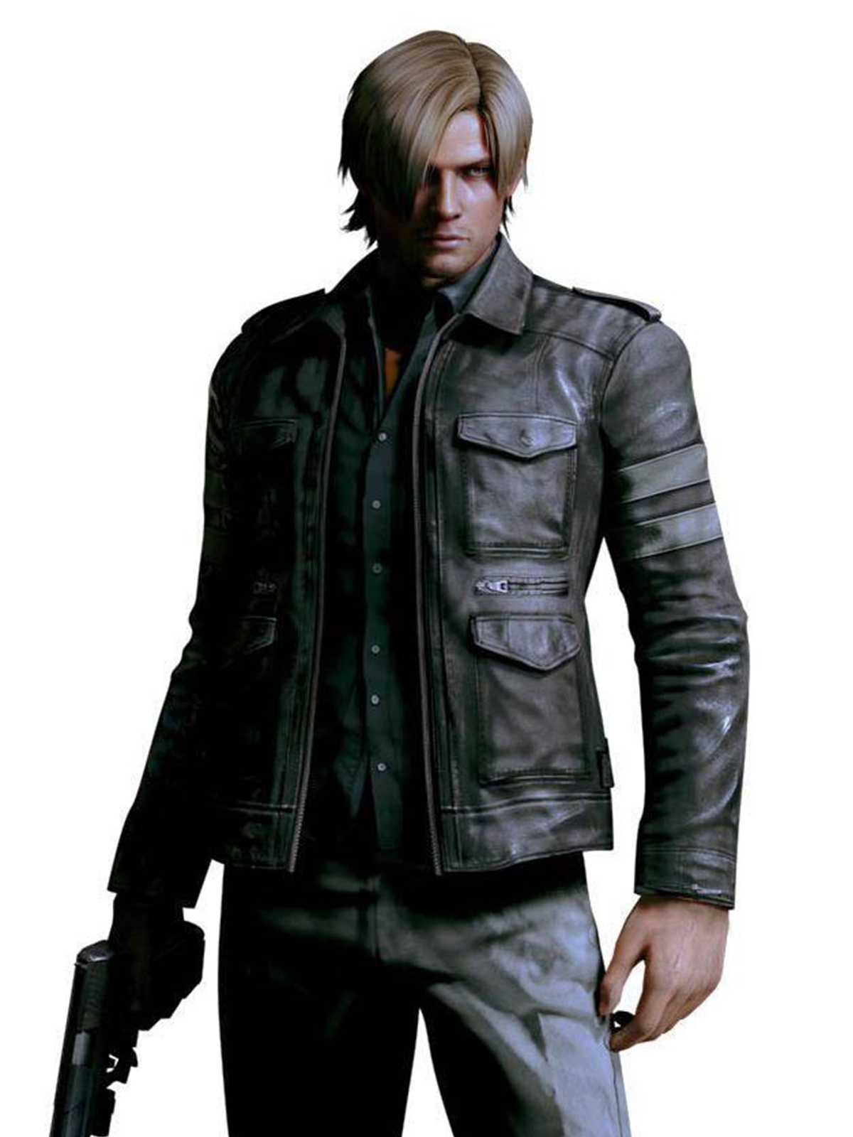 Leon S. Kennedy Resident Evil 6 Leather Jacket