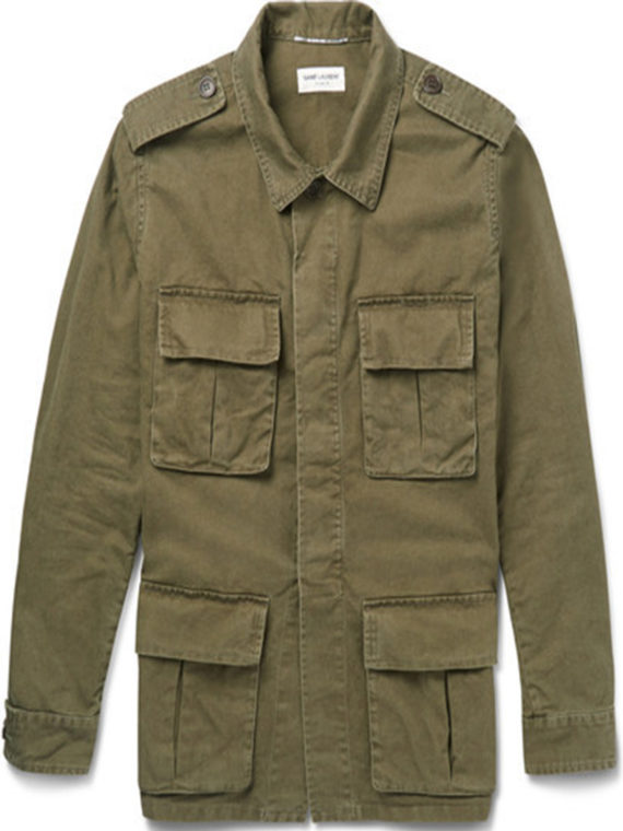 Saint Laurent Military M 65 Field Jacket