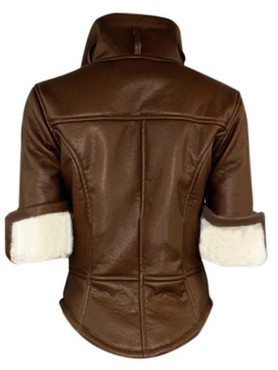 Tracer Overwatch Games Brown Jacket - Image 2