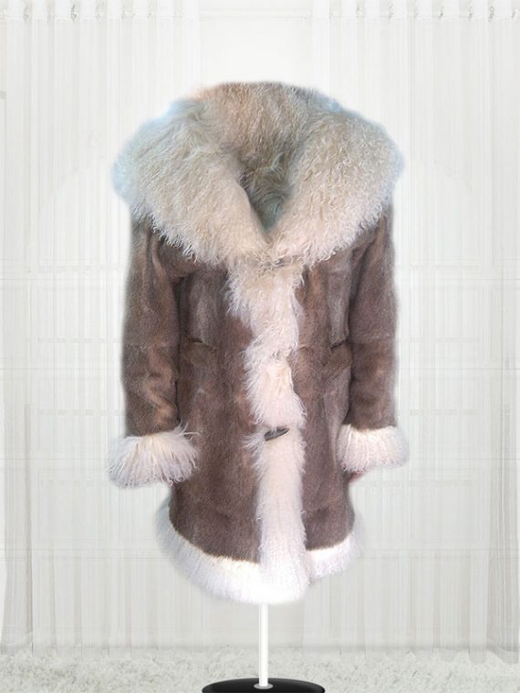 Vin Diesel Xander xXx Cage 2002 Fur Brown Coat