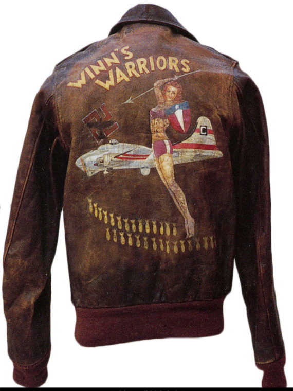 Winns Warrior Brown Leather Jacket