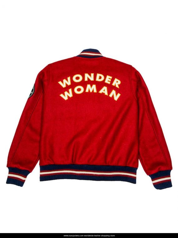 Wonder Women Varsity Jacket