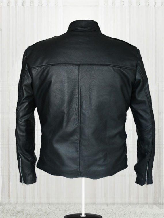 Aaron Paul A Long Way Down Black Leather Jackets