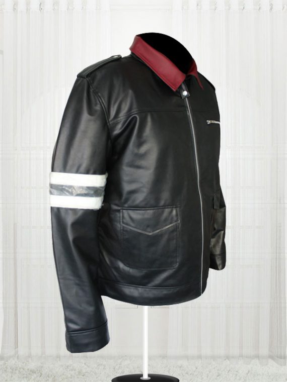 Alex Mercer Prototype Black Leather Jacket