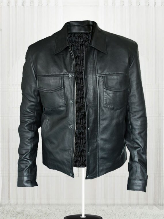 American Singer Adam Lambert Black Jacket - Image 3