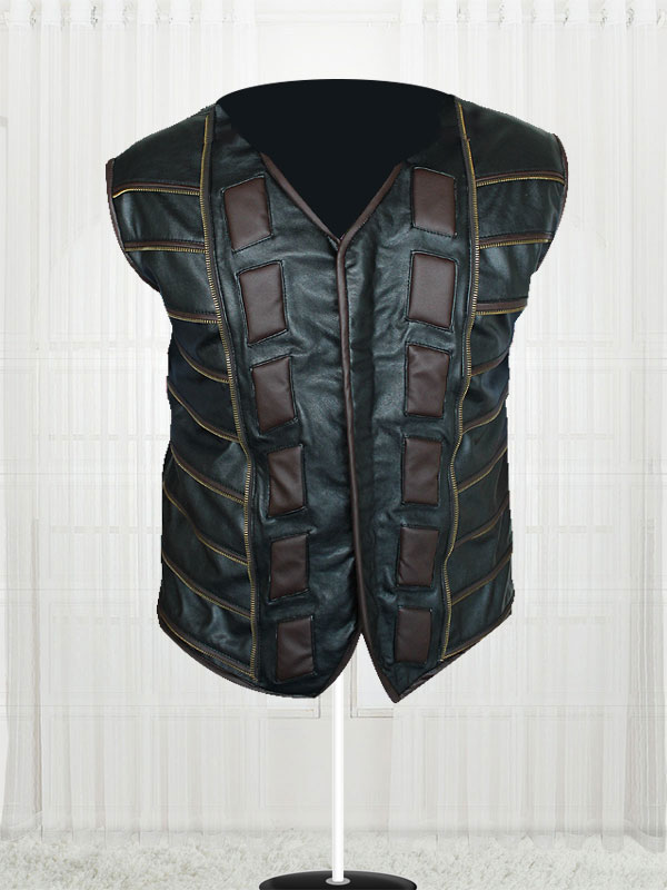 Anthony Lemke Dark Matter leather Vest