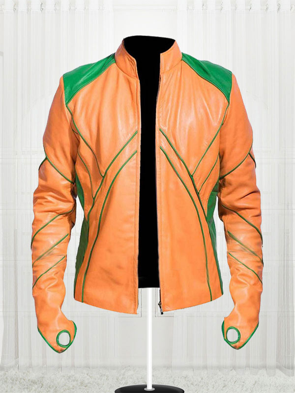 Aquaman Smallville Arthur Curry Costume Leather Jacket