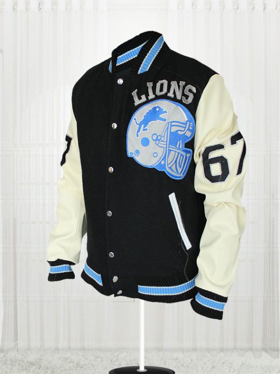 Axel Foley Eddie Murphy Detroit Lions Jacket