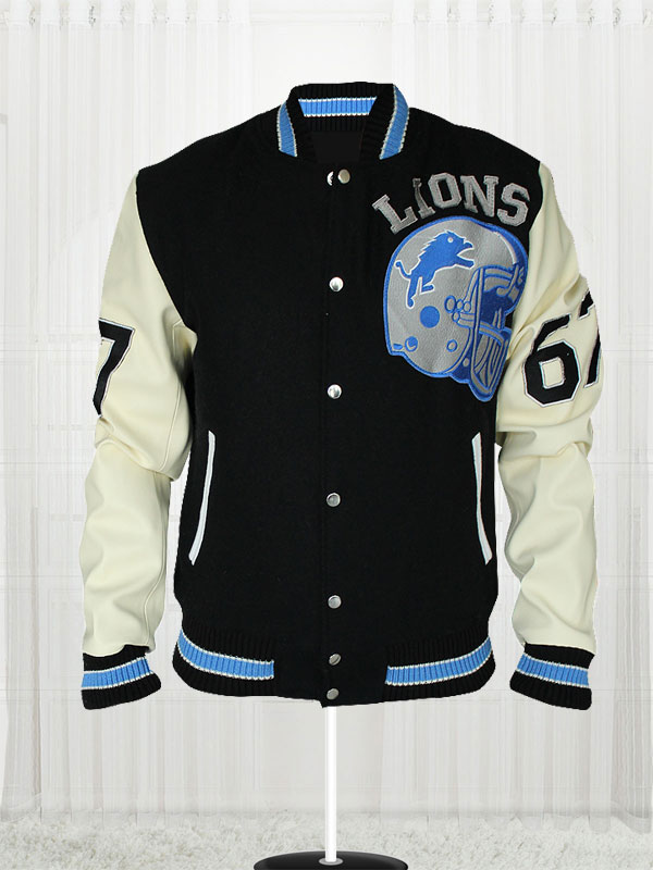 Axel Foley Eddie Murphy Detroit Lions amazing Jacket