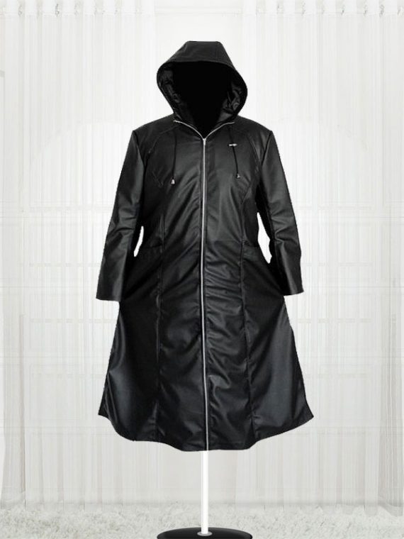 Black Enigma Organization XIII Game Trench Coat