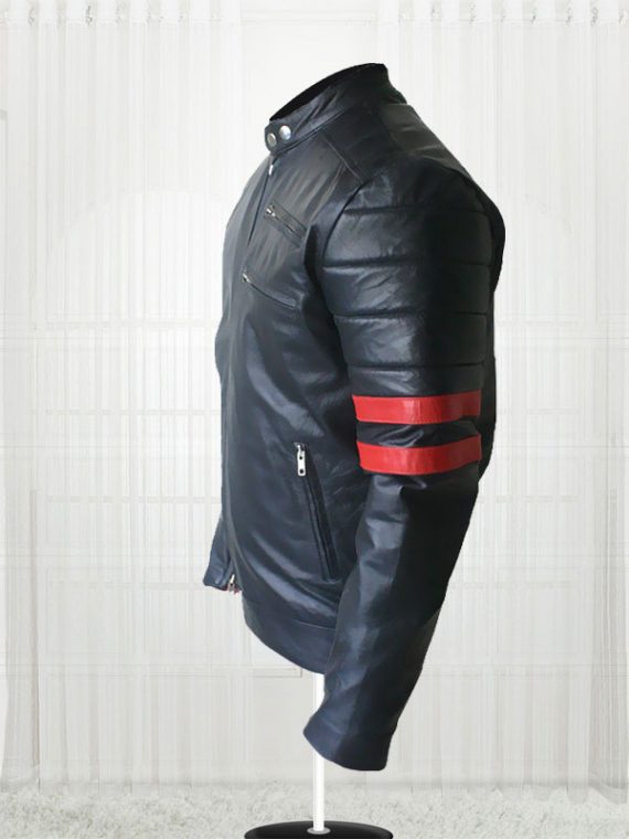 Fight Club Hybrid Mayhem Red Stripe Jacket - Image 3