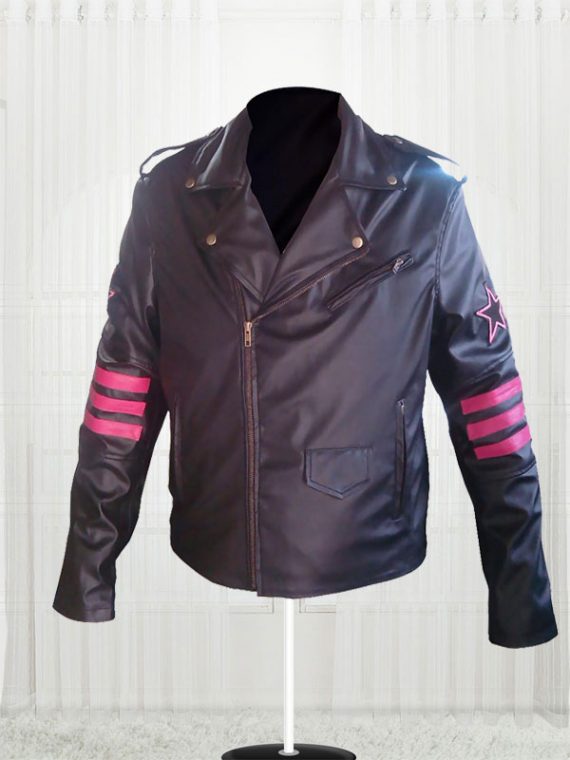 Bret The Hitman Hart WWE Faux Leather Jacket